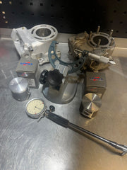 Cilinder Controle + Smering gaten zuiger