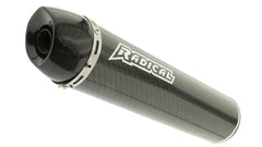 Beta RR Radical Racing Uitlaat Chrome/carbon