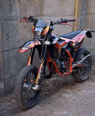 Koplamp Angel Eye Bluetooth Husqvarna Zwart