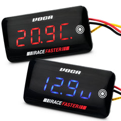 Voca Temperatuur- Volt meter 0-120ºC / 8-18 V