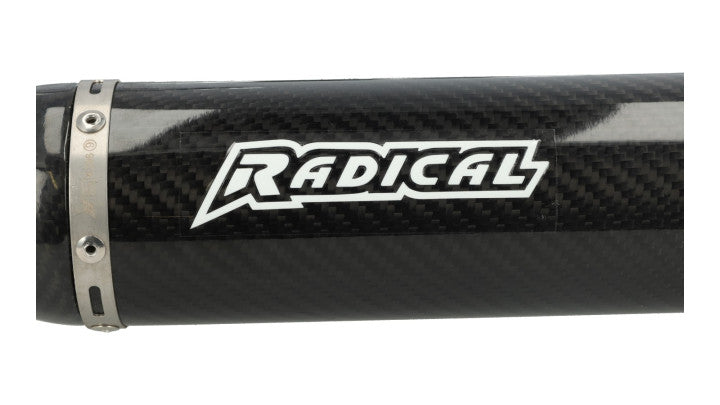 Beta RR Radical Racing Uitlaat Chrome/carbon