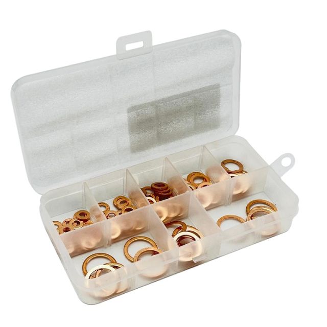 Koperen ringen/Shims set