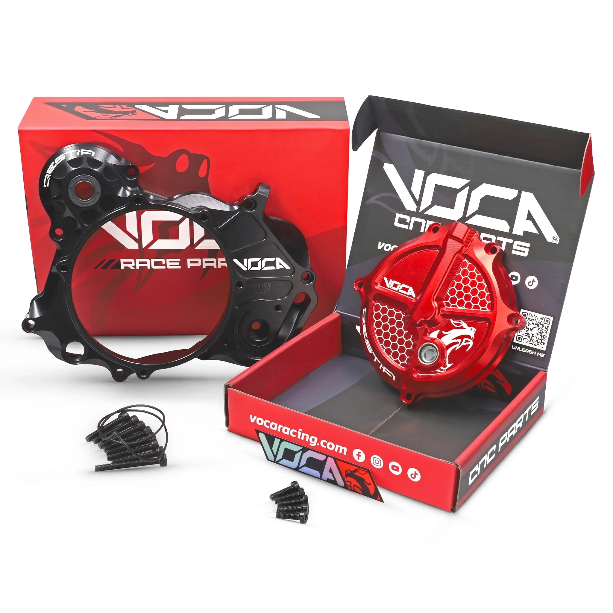 Voca CNC Koppelingsdeksel Derbi euro 3/4