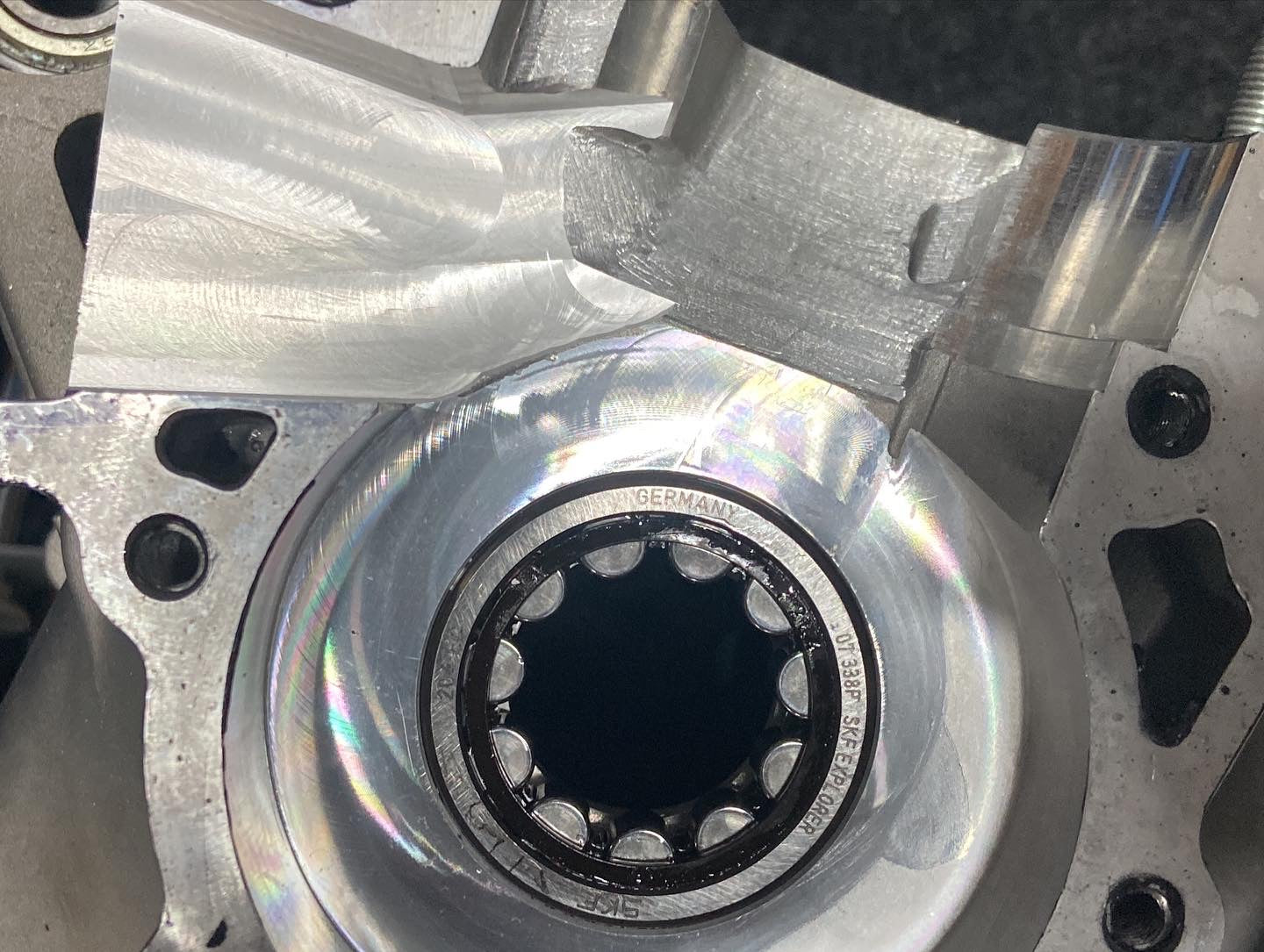 Verpakking en verzending motorblok